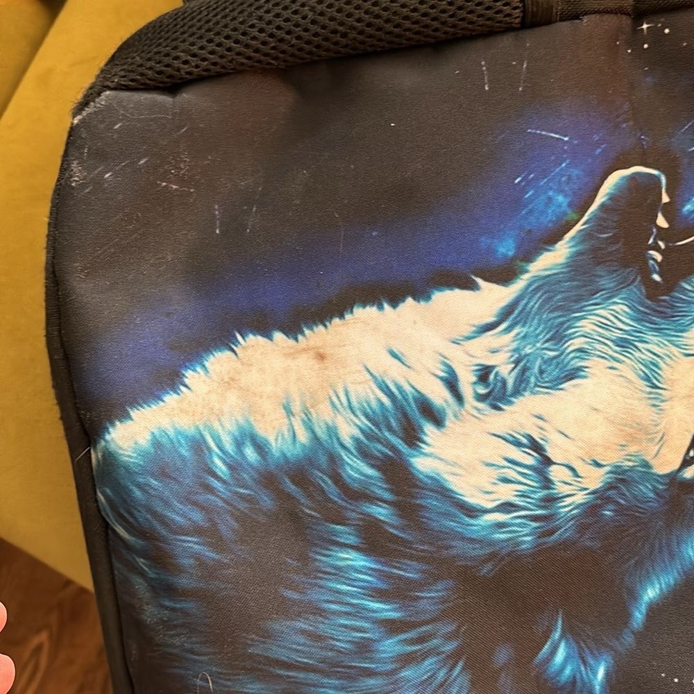 Wolf backpack. - Picture 6 of 6